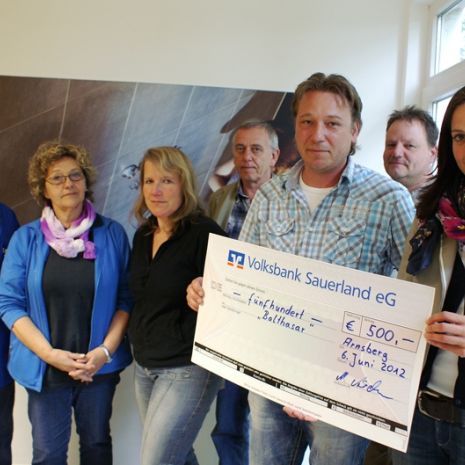 500 euros collected for children's hospice