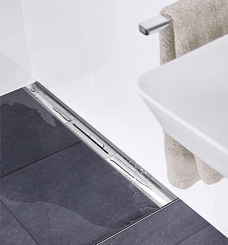 CeraWall Pure shower channel